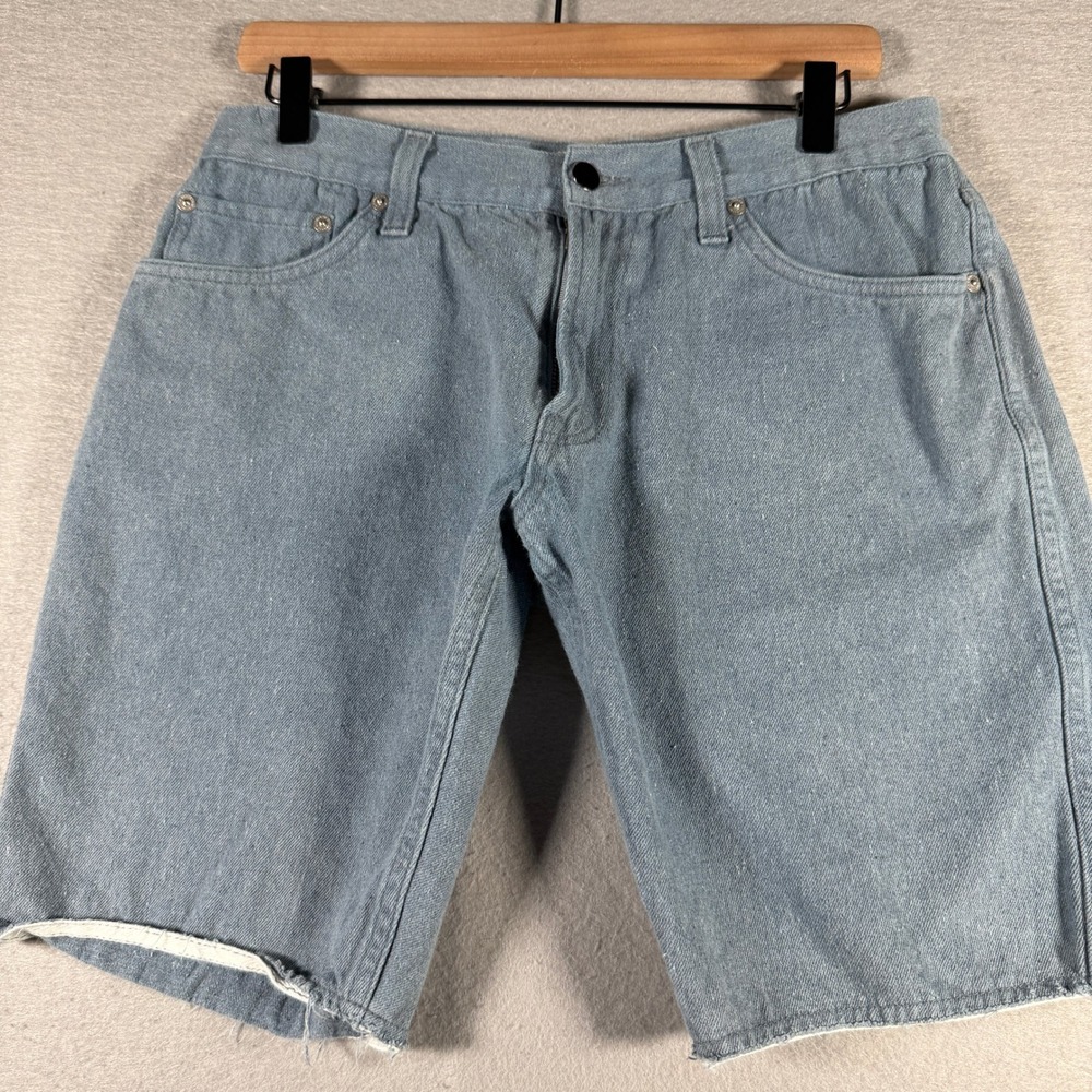 Citizens of Humanity Light Blue Denim Shorts Womens 32 USA Made 70641 Summer